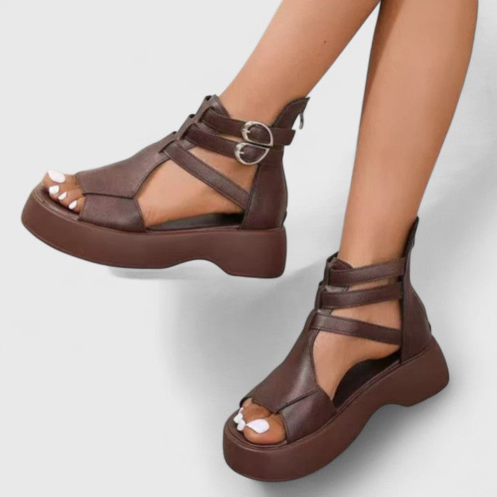 Elaine - Chic Platform Orthopedic Sandals