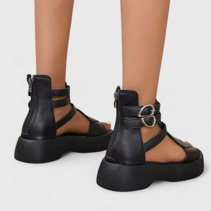 Elaine - Chic Platform Orthopedic Sandals